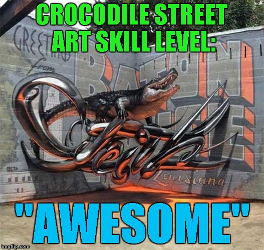 Just sharing this because it’s Awesome!!! And NO…it’s NOT a Komodo Dragon!