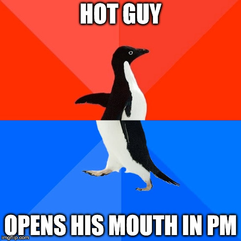 Socially Awesome Awkward Penguin