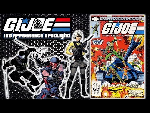 Snake Eyes, Baroness, & More – CBSI G.I. Joe 1st appearance Spotlight 1