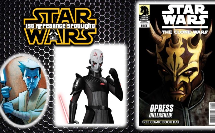 Grand Inquisitor, Savage Opress, & More | CBSI Star Wars 1st App Comic Spotlight 4