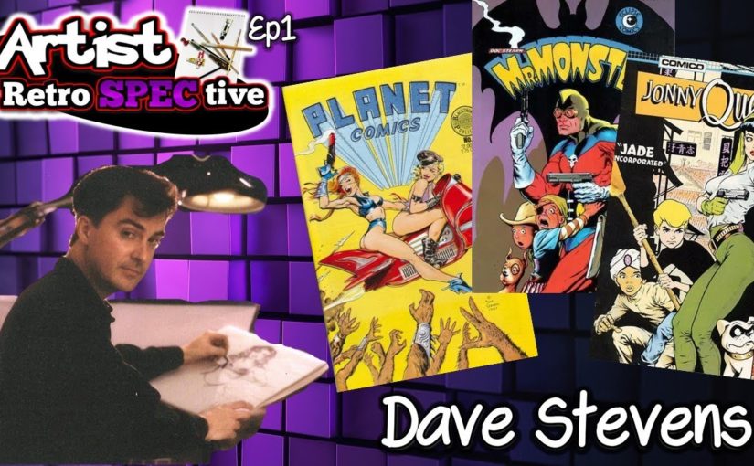 Dave Stevens | Comic Book Art |  Rocketeer | Artist RetroSPECtive Ep1