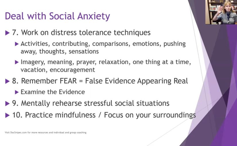 10 Ways to Deal with Social Anxiety