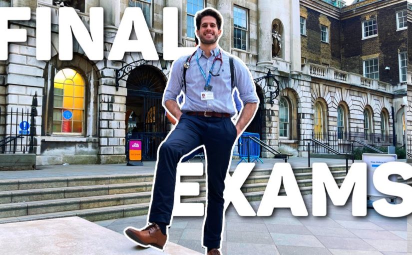 Study with me 24h before my FINAL EXAM (med school vlog)