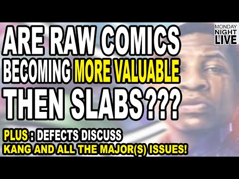 Raw Comics vs Slab Values | Kang Fired?? | Comic Book Talk