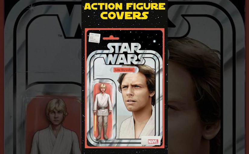 Star Wars Action Figure Covers New Hope #shorts #marvel #comics