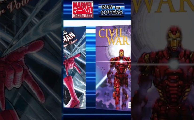 Marvel Manga Variant Comic Covers Part 1 #shorts #marvel #manga