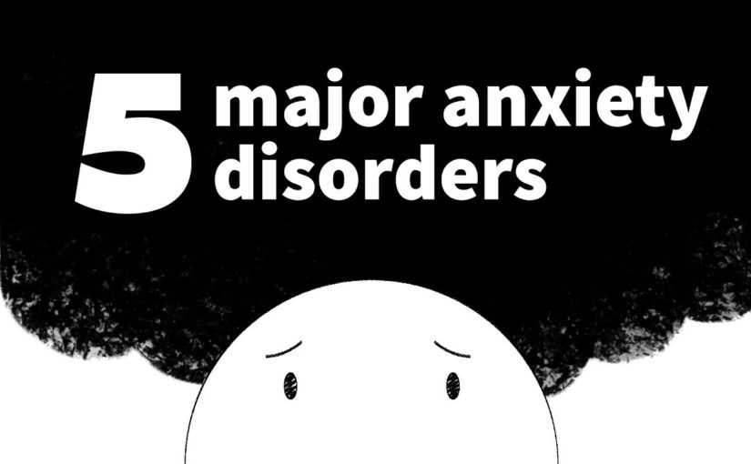 The 5 Major Anxiety Disorders